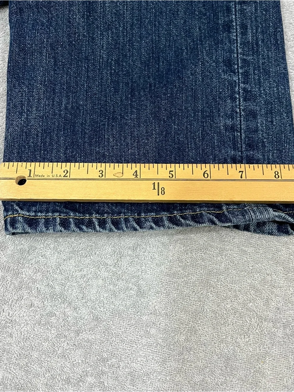 Polo Ralph Lauren 867 Jeans Mens 36x36 Classic Fit Straight Leg Mid Wash Preppy